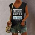 Straight Outta The Water Cool Christian Baptism 2022 Vintage Women's V-neck Tank Top