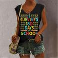 I Survived 180 Days Of School Last Day Of School Teacher V2 Women's V-neck Tank Top