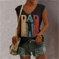 Womens Vintage Archery Dad Fathers Day Archer Daddy 4Th Of July Women's Vneck Tank Top