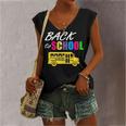 Welcome Back To School Here I Come 487 Shirt Women's V-neck Casual Sleeveless Tank Top