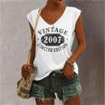 15 Years Old 15Th Birthday Boys Girls Teen Limited 2007 Birthday Party Women's V-neck Tank Top