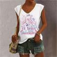 Womens 60Th Birthday July 1962 For Women Her 60 Years Old Awesome Women's Vneck Tank Top
