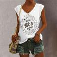 Buy Welcome Back To School Women's V-neck Casual Sleeveless Tank Top