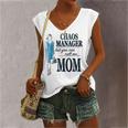 Chaos Manager But You Can Call Me Mom Women's V-neck Tank Top