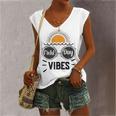 Happy Field Day Field Day Tee Kids Graduation School Fun Day V7 Women's V-neck Casual Sleeveless Tank Top