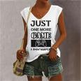 Just One More Game I Promise Women's V-neck Casual Sleeveless Tank Top