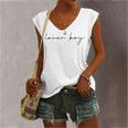 Lover Boy Women's V-neck Casual Sleeveless Tank Top