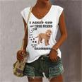 Mini Goldendoodle Quote Mom Doodle Dad Art Cute Groodle Dog Women's V-neck Tank Top