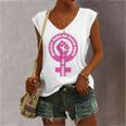 Rights Are Human Rights Pro Choice Women's V-neck Tank Top