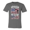 Veteran Dad 4Th Of July Or Labor Day Unisex Jersey Short Sleeve Crewneck Tshirt