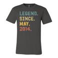 8 Years Old Legend Since May 2014 8Th Birthday Jersey T-Shirt