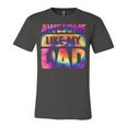 Awesome Like My Dad Matching Fathers Day Kids Tie Dye V2 Jersey T-Shirt