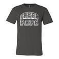 Cheer Papa Proud Cheerleader Dad Fathers Day Jersey T-Shirt