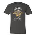 Cool Animal Clothes For Kids Lazy Sloth Jersey T-Shirt