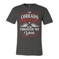 Corrado Name Shirt Corrado Family Name V2 Unisex Jersey Short Sleeve Crewneck Tshirt