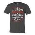 Duron Name Shirt Duron Family Name Unisex Jersey Short Sleeve Crewneck Tshirt