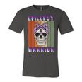 Epilepsy Warrior Skull Women Vintage Purple Ribbon Epilepsy Epilepsy Awareness Unisex Jersey Short Sleeve Crewneck Tshirt