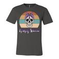 Epilepsy Warrior Skull Women Vintage Purple Ribbon Epilepsy Epilepsy Awareness V2 Unisex Jersey Short Sleeve Crewneck Tshirt