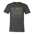 My Favorite Marine Calls Me Nana Veterans Day Jersey T-Shirt