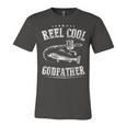 Fishing Reel Cool Godfather Unisex Jersey Short Sleeve Crewneck Tshirt