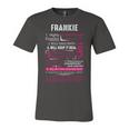 Frankie Name Gift Frankie Name Unisex Jersey Short Sleeve Crewneck Tshirt