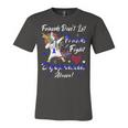 Friends Dont Let Friends Fight Dyspraxia Alone Blue Ribbon Unicorn Dyspraxia Dyspraxia Awareness Unisex Jersey Short Sleeve Crewneck Tshirt