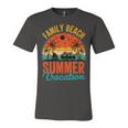 Funny Family Beach Summer Vacation Unisex Jersey Short Sleeve Crewneck Tshirt