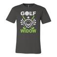 Golf Widow Wife Golfing Ladies Golfer Jersey T-Shirt