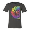 Human Sunflower Lgbt Tie Dye Flag Gay Pride Proud Lgbtq Jersey T-Shirt