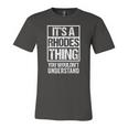 Its A Rhodes Thing You Wouldnt Understand Surname Name Jersey T-Shirt