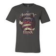 Josey Blood Runs Through My Veins Name Unisex Jersey Short Sleeve Crewneck Tshirt