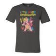 Kids Little Miss Kindergarten Dab Unicorn First Day Of Girls Jersey T-Shirt