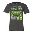 Level 20 Unlocked Awesome Since 2002 20Th Birthday Gaming V2 Unisex Jersey Short Sleeve Crewneck Tshirt