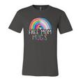 Lgbtq Free Mom Hugs Gay Pride Lgbt Ally Rainbow Jersey T-Shirt