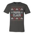 Mama Claus Christmas Ugly Sweater V2 Unisex Jersey Short Sleeve Crewneck Tshirt