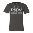 Massage Therapist V2 Unisex Jersey Short Sleeve Crewneck Tshirt