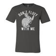 Mens Dont Fluff With Me Tshirt Funny Bunny Rabbit Easter Graphic Novelty Tee 176 Trending Unisex Jersey Short Sleeve Crewneck Tshirt