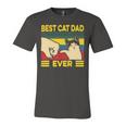 Mens Vintage Best Cat Dad Ever Bump Fit 240 Shirt Unisex Jersey Short Sleeve Crewneck Tshirt