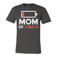 Mom Of 2 Boys Shirt From Son Mothers Day Birthday Women Active 154 Trending Shirt Unisex Jersey Short Sleeve Crewneck Tshirt