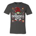 Motorcycle Gnome Buffalo Plaid Red 460 Shirt Unisex Jersey Short Sleeve Crewneck Tshirt