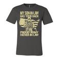 My Soninlaw Has Your Back Proud Army 688 Shirt Unisex Jersey Short Sleeve Crewneck Tshirt