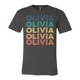Olivia Name Shirt Olivia Family Name V2 Unisex Jersey Short Sleeve Crewneck Tshirt