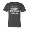 Proud Us Air Force Uncle Wings Pride Military Jersey T-Shirt