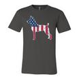 Rat Terrier Dog Lovers American Flag 4Th Of July Jersey T-Shirt