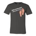 Reflexology Massage Therapist Reflexology Healing Soles Unisex Jersey Short Sleeve Crewneck Tshirt