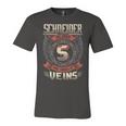 Schneider Blood Run Through My Veins Name V5 Unisex Jersey Short Sleeve Crewneck Tshirt