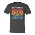 Schools Out For Summer Teacher Cool Retro Vintage Last Day Jersey T-Shirt