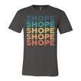 Shope Name Shirt Shope Family Name Unisex Jersey Short Sleeve Crewneck Tshirt