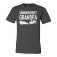 Snowmobile Grandpa Snowmobile Snowmobiling Lover Jersey T-Shirt