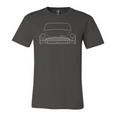 Sunbeam Tiger Mk Ii 1960S Classic Car White Outline Graphic Jersey T-Shirt